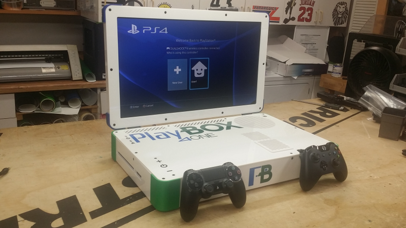 Illustration for article titled Un modder une la PS4 y Xbox One en un solo portátil. Y funciona
